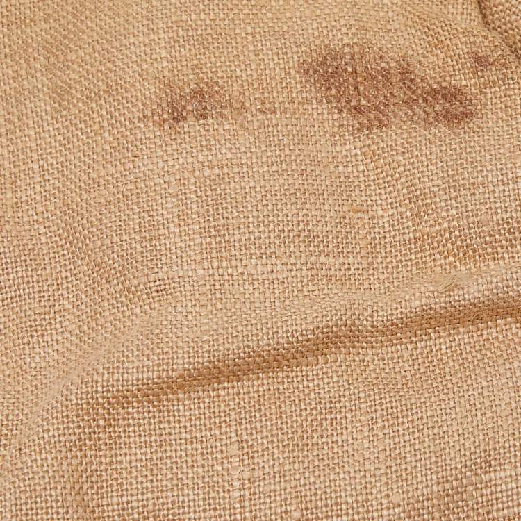 Pre Owned Fendi Tobacco Zucca Canvas and Leather Spy Bag