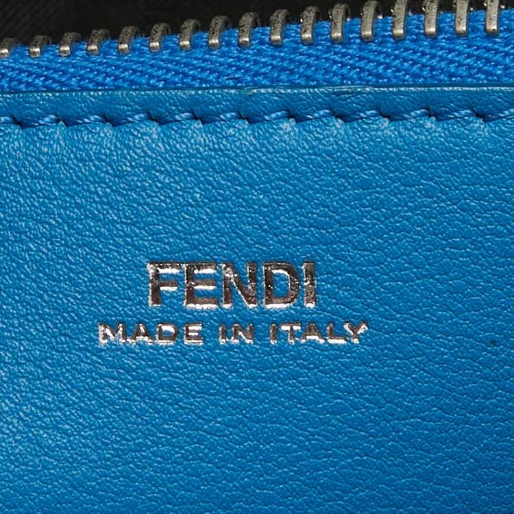 Pre Owned Fendi Red Leather Dotcom Top Handle Bag