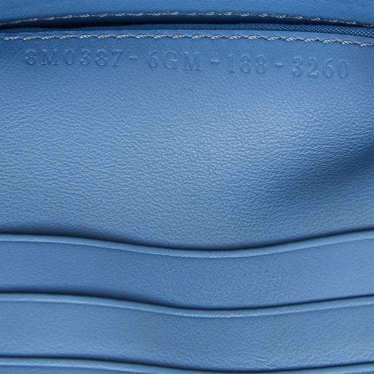 Pre Owned Fendi Grey Leather By The Way Bifold Wallet