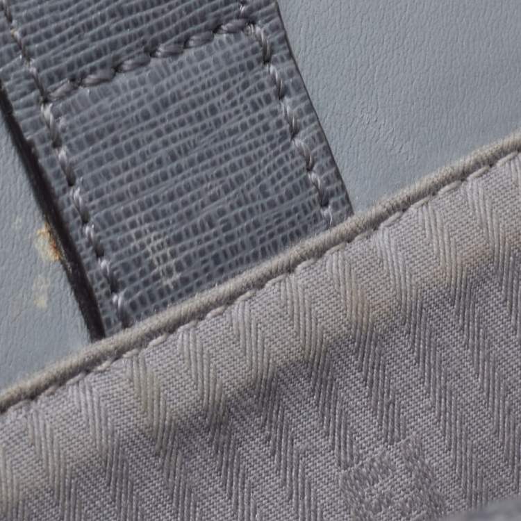 Pre Owned Fendi Grey Leather Petite Sac 2jours Tote