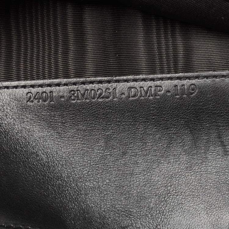Pre Owned Fendi Black Zucca Canvas and Patent Leather Mia Continental Wallet