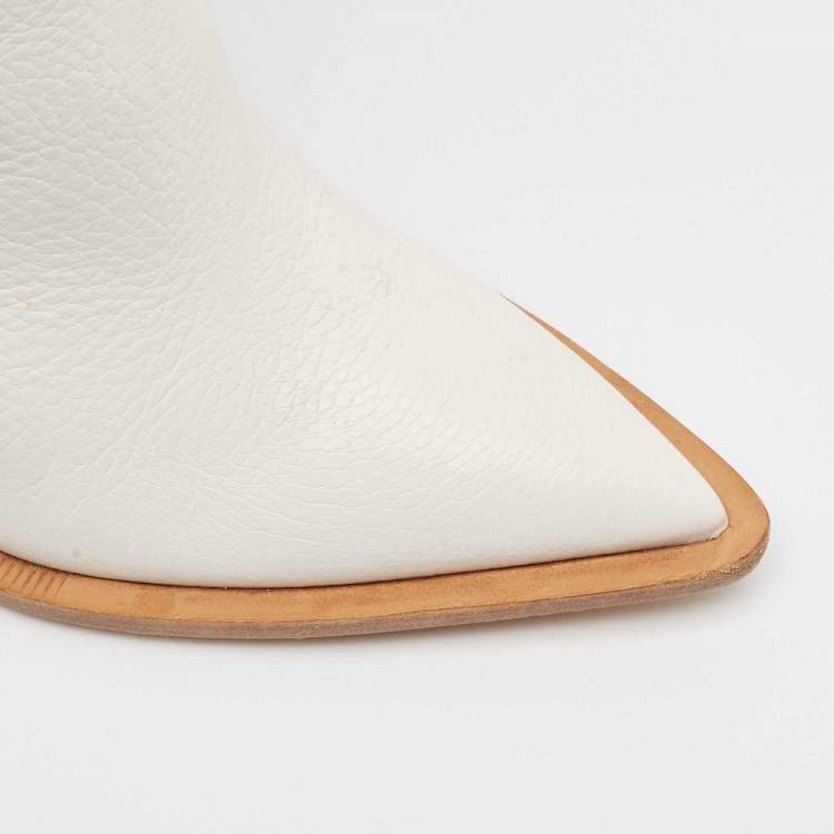 مملوكة مسبقًا  Fendi X FILA Multicolor Leather Mania FF 1974 Knee Length Boots Size 39