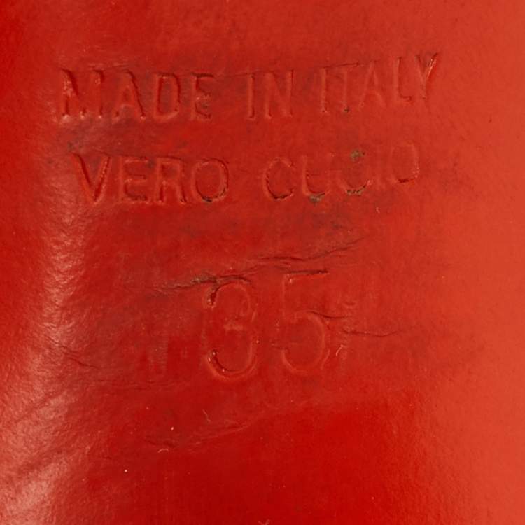 Pre Owned Fendi Multicolor Suede and Leather Pointed Toe D'Orsay Pumps Size 35