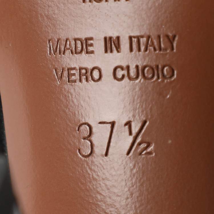 Pre Owned Fendi Multicolor Mesh And Fabric Colibri Slingback Pointed Toe Sandals Size 37.5