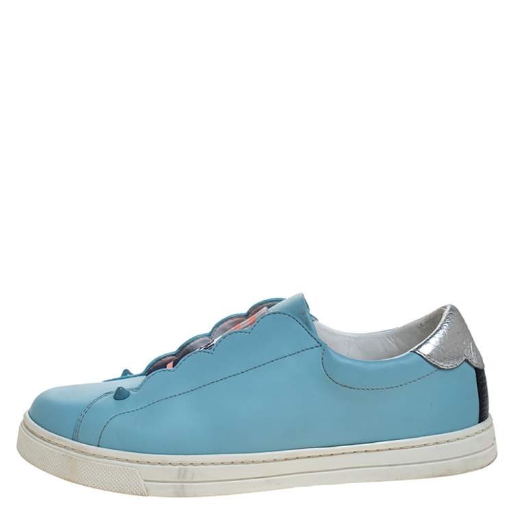 fendi blue shoes