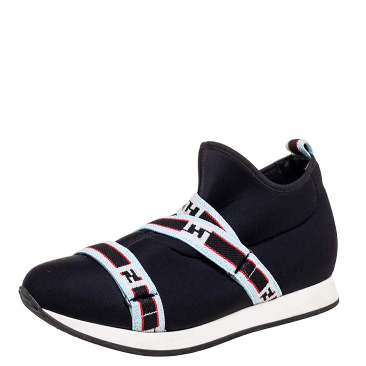 fendi logo strap sneakers