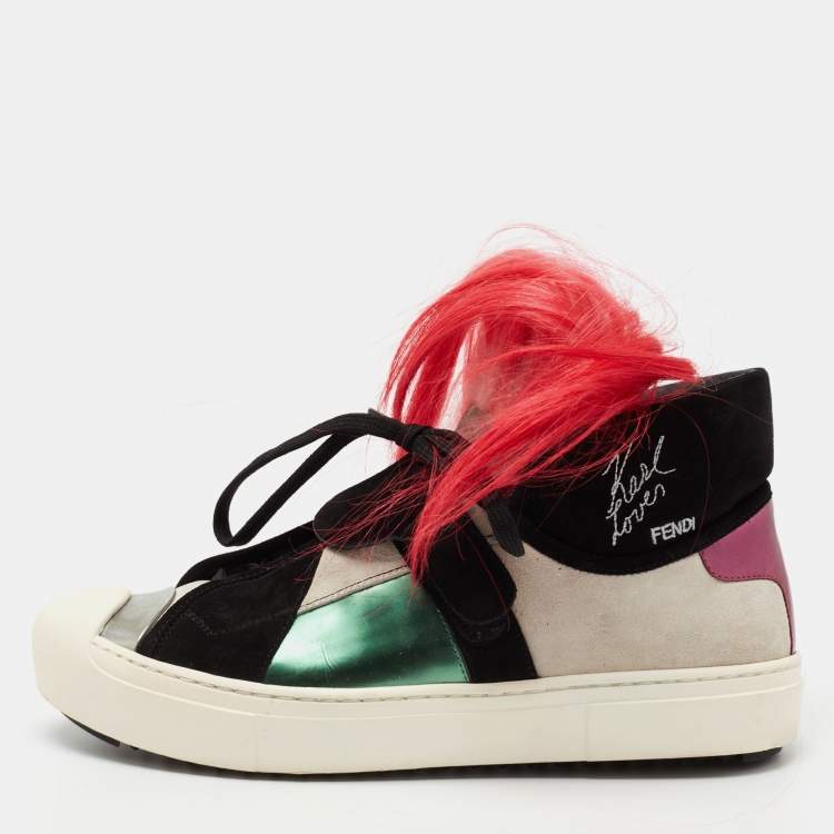 Fendi store colorful sneakers