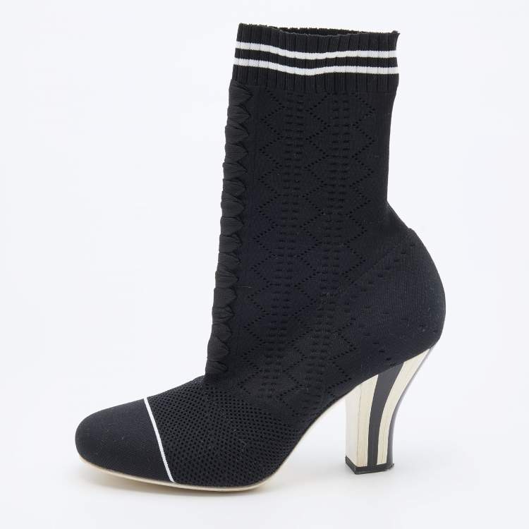 Fendi rockoko ankle on sale boots