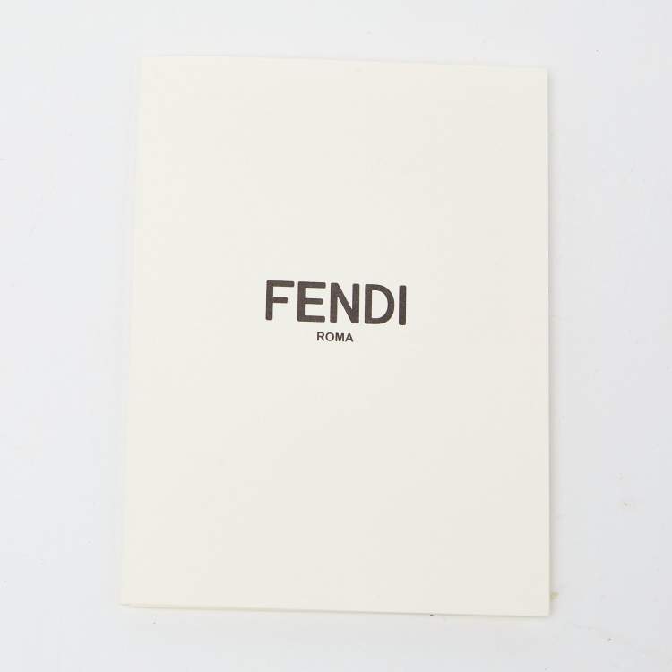 Pre Owned Fendi Tricolor Leather Strappy Sandals Size 36