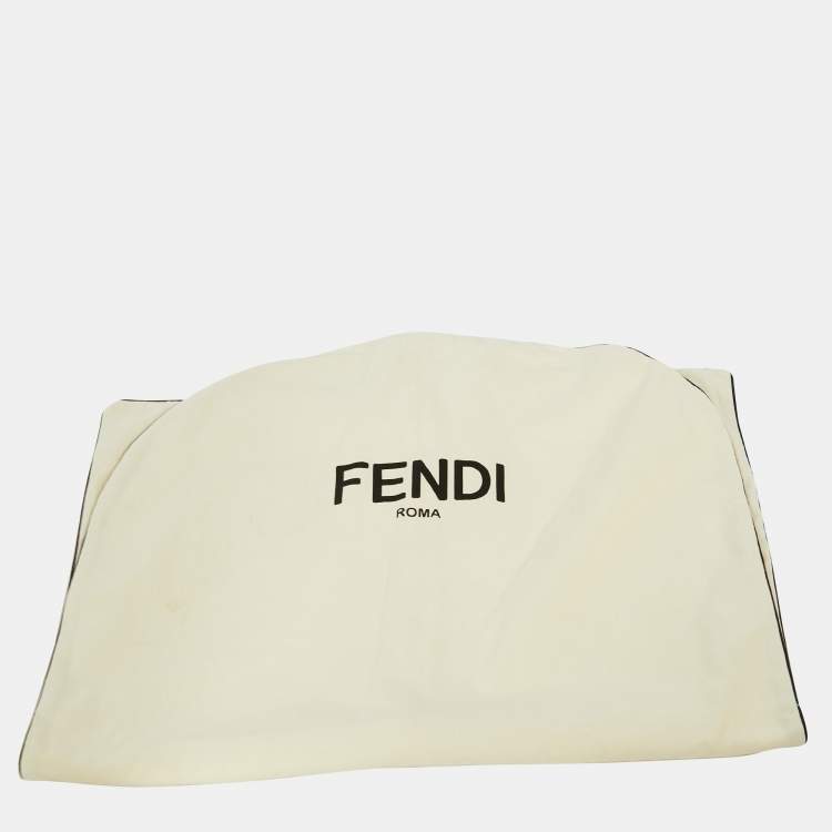 Pre Owned Fendace Fendi X Versace Multicolor Printed Lurex Midi Dress M