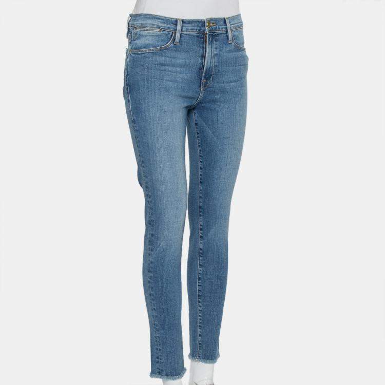 Louis Vuitton Frayed Hem Jeans