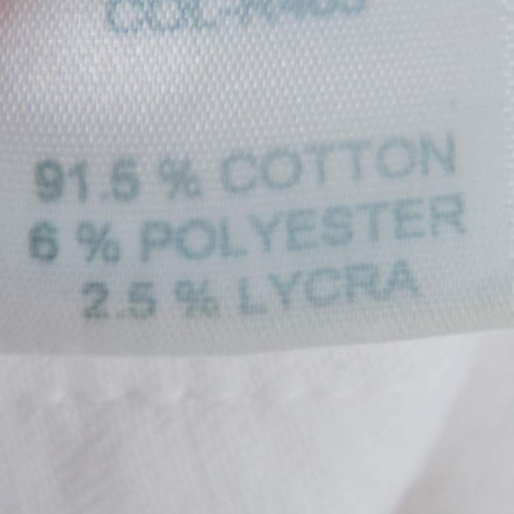 Pre Owned Frame White Denim Le Skinny de Jeanne Jeans M