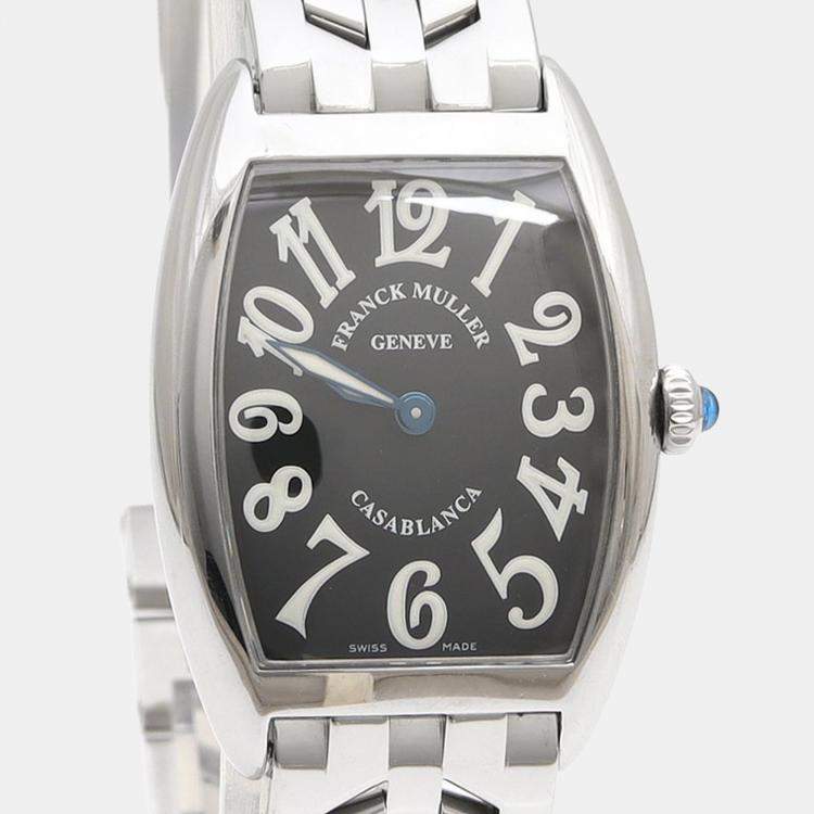 Pre Owned Franck Muller Casablanca Quartz Stainless Steel Women's Wristwatch 24 mm