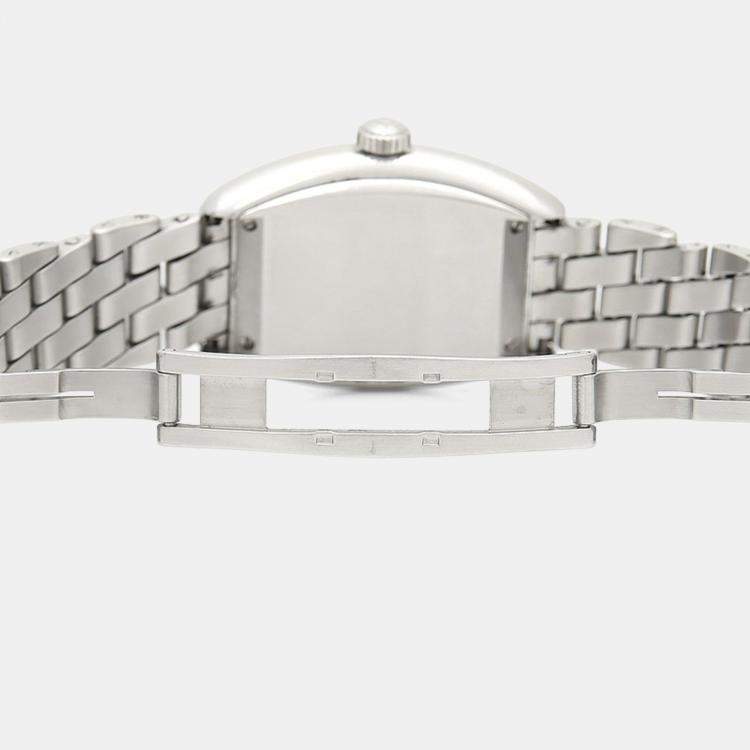 Pre Owned Franck Muller Conquistador Quartz Stainless Steel Women's Wristwatch 27 mm