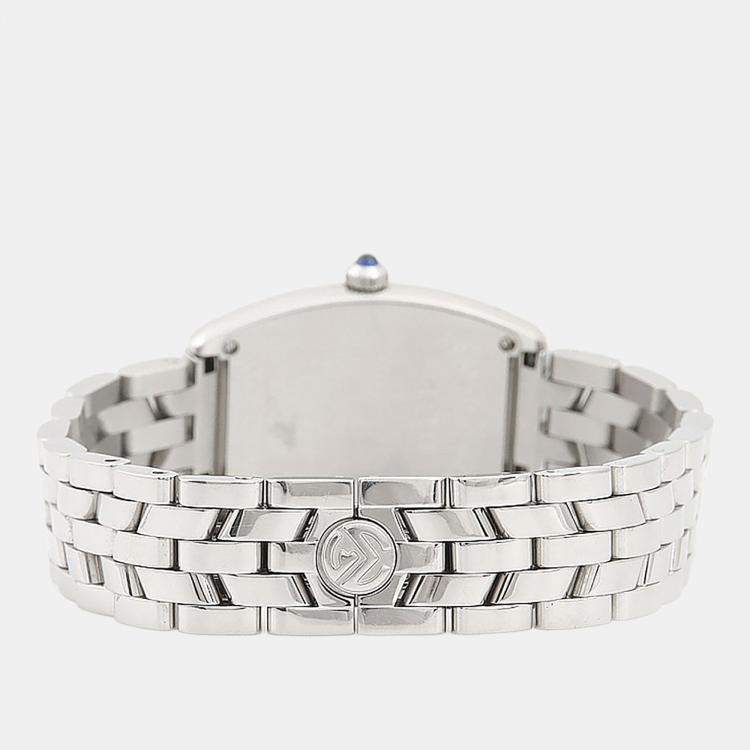 Pre Owned Franck Muller Curvex 1752QZ Quartz Stainless Steel Women's Wristwatch 25 mm