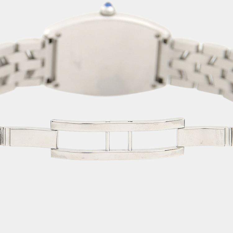 Pre Owned Franck Muller Curvex 1752QZ Quartz Stainless Steel Women's Wristwatch 25 mm