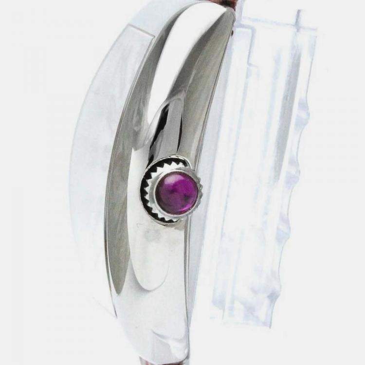 Pre Owned Franck Muller Silver Stainless Steel Heart to Heart 5002SQZJA Quartz Women's Wristwatch 26 mm