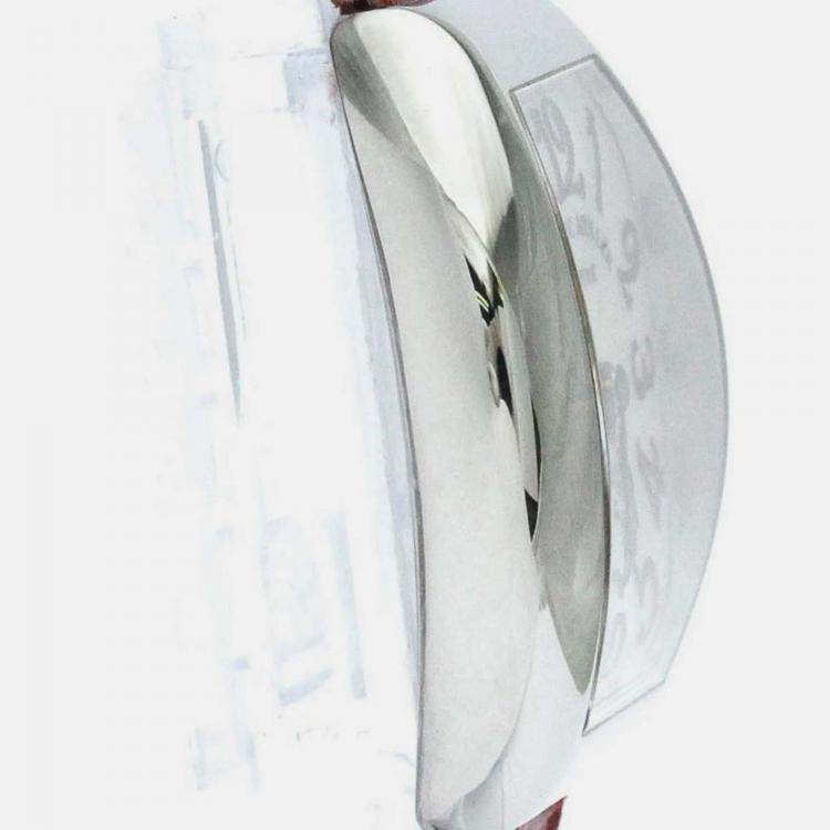 Pre Owned Franck Muller Silver Stainless Steel Heart to Heart 5002SQZJA Quartz Women's Wristwatch 26 mm