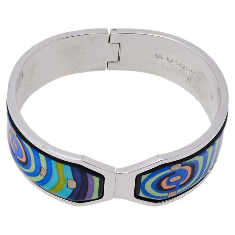 Pre Owned Frey Wille Hommage à Hundertwasser Spiral of Life Clasp Contessa Bracelet 