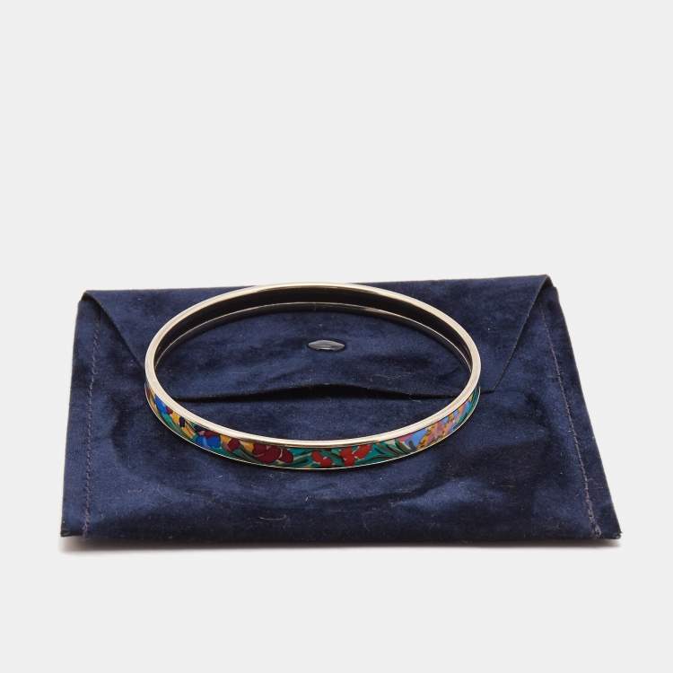 Pre Owned Frey Wille Hommage à Claude Monet Giverny Bordered Ultra Bangle