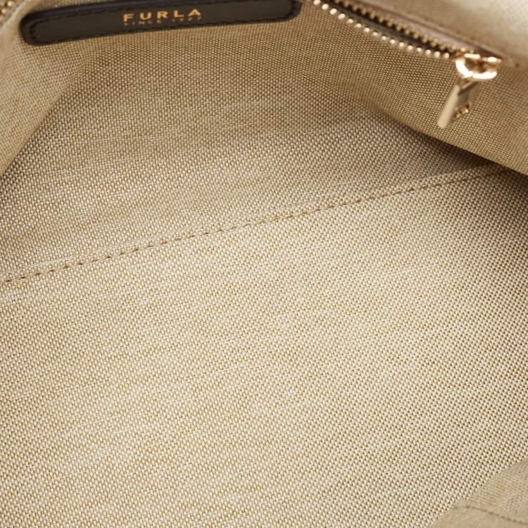 Pre Owned Furla Red Leather Erica Pouch