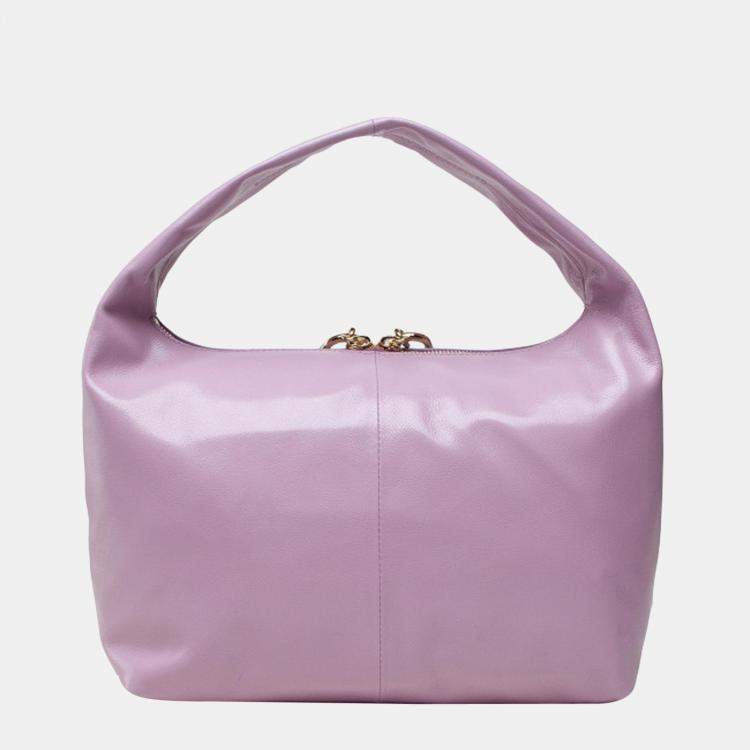 Pre Owned Furla Purple - Leather - Hobo Shoulder bag