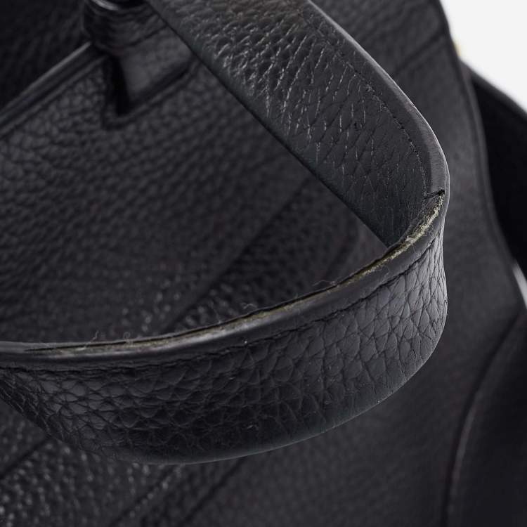 Pre Owned Furla Black Leather Meraviglia Tote