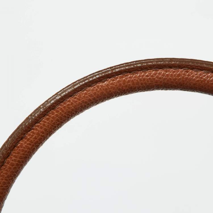Pre Owned Furla Brown/Beige Leather Tote