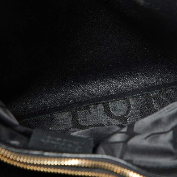 Pre Owned Furla Black Leather Small Musa Tote