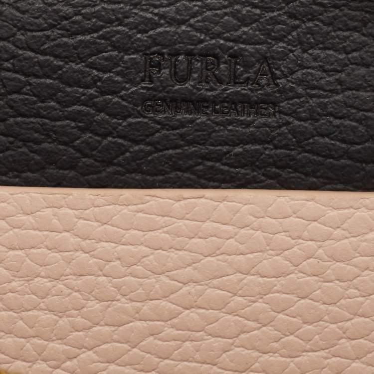 مملوكة مسبقًا Furla Blush Pink Leather Mini Cara Crossbody Bag