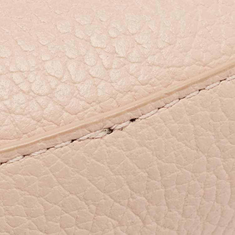 مملوكة مسبقًا Furla Blush Pink Leather Mini Cara Crossbody Bag