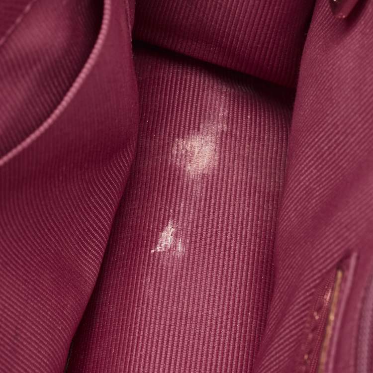 Pre Owned Furla Pink Leather Metropolis Shoulder Bag