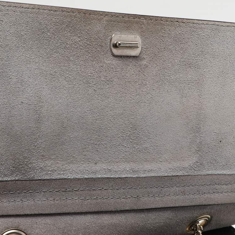 Pre Owned Furla Tricolor Leather Like Crossbody Bag