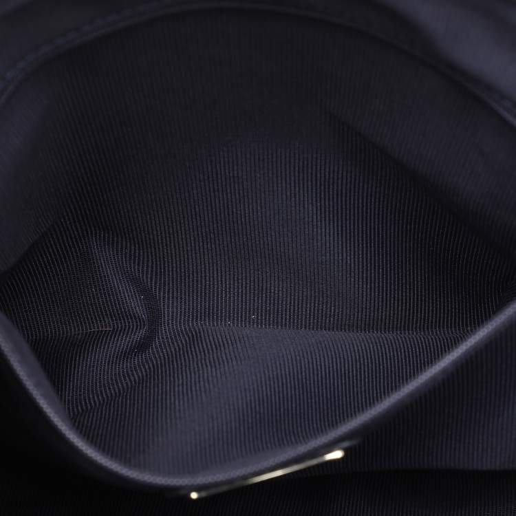 Pre Owned Furla Blue Leather Satchel