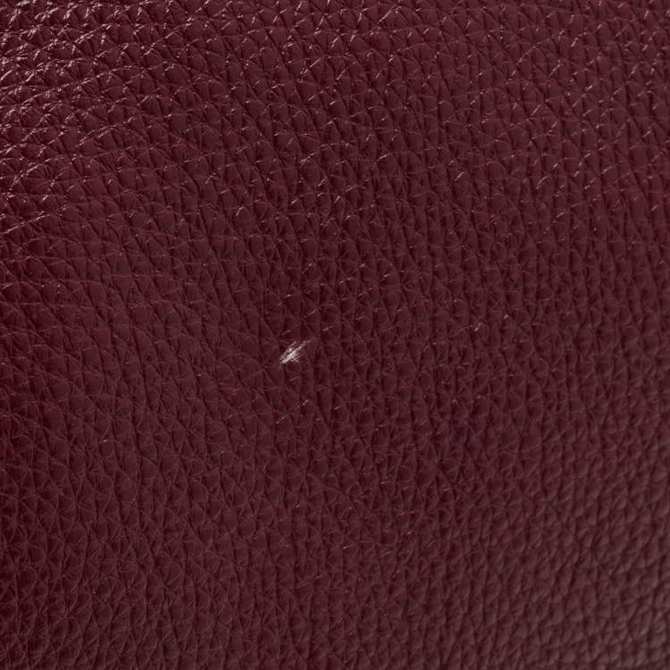 Pre Owned Furla Tricolor Leather Triple Compartment Tote
