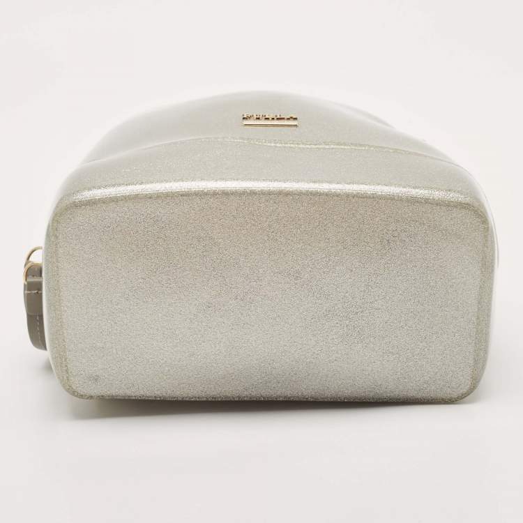Pre Owned Furla Grey Rubber Candy Backpack