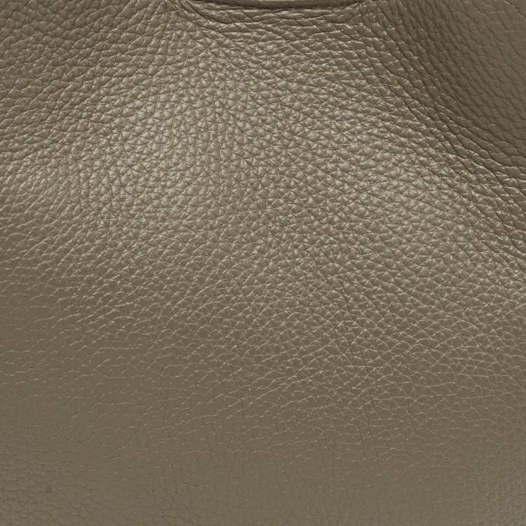 Pre Owned Furla Agave Leather Mini Nuvola Bucket Bag