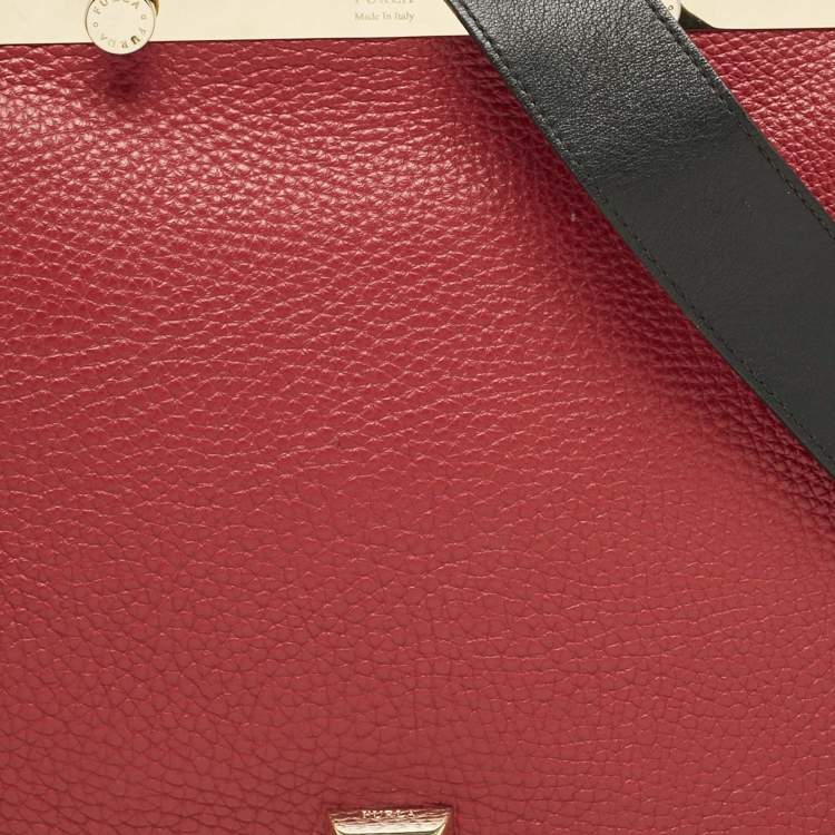 Pre Owned Furla Multicolor Leather Medium Cortina Top Handle Bag