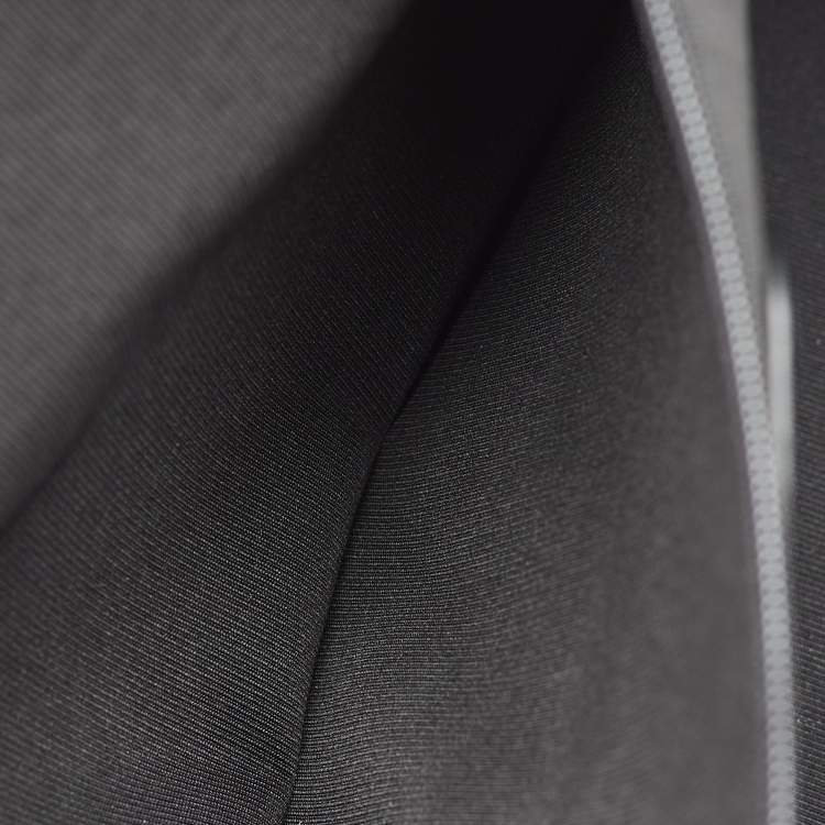 Pre Owned Furla Beige Leather Logo Embossed Shopper Tote