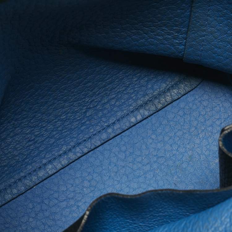 Pre Owned Furla Black Leather Capriccio Tote