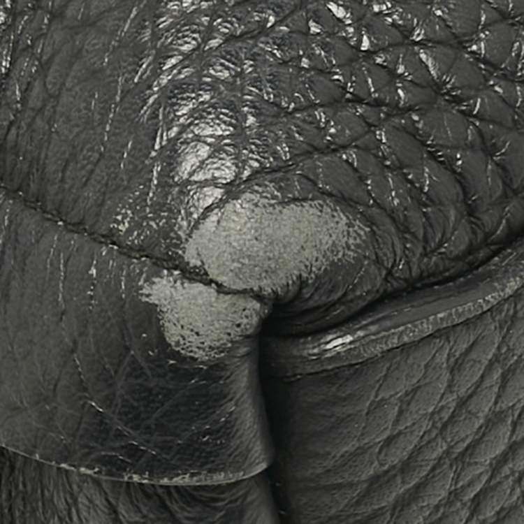 Pre Owned Furla Black Leather Capriccio Tote