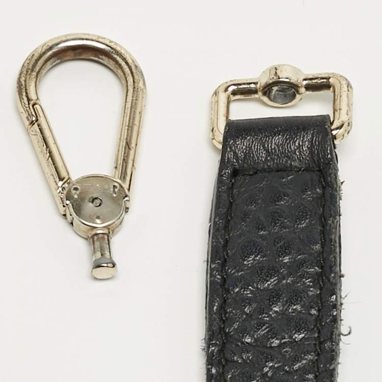 Pre Owned Furla Black Leather Capriccio Tote