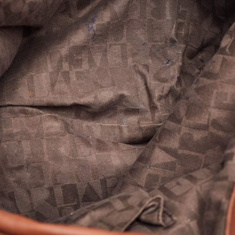 Pre Owned Furla Brown Leather Shoulder Bag