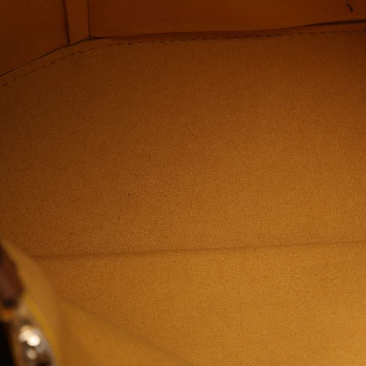 Pre Owned Furla Miastell Brown Leather Tote