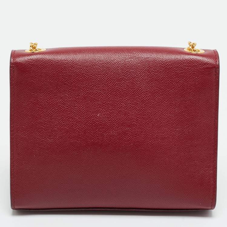 Pre Owned Furla Viva Mini Red Leather Shoulder Bag