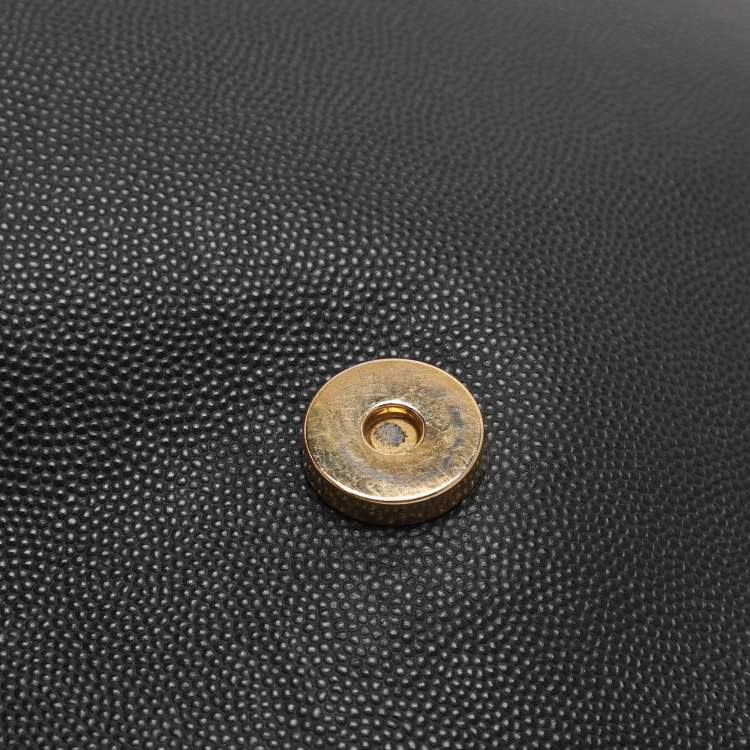 Pre Owned Furla Viva Black Leather Shoulder Bag