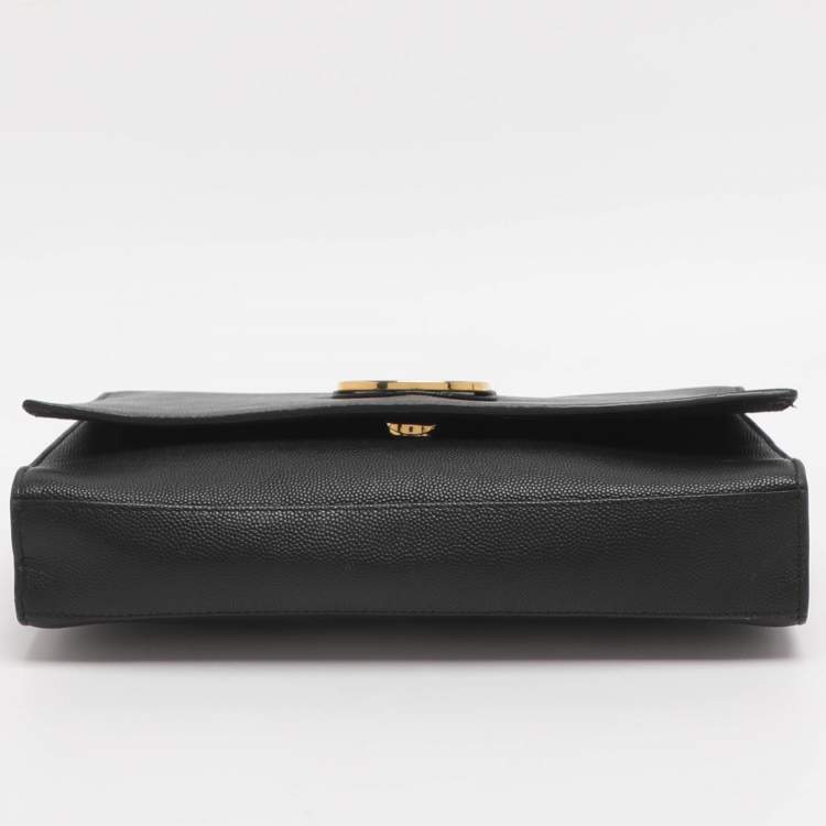 Pre Owned Furla Viva Black Leather Shoulder Bag
