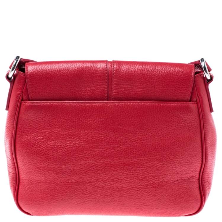 مملوكة مسبقًا Furla Red Leather Crossbody Bag