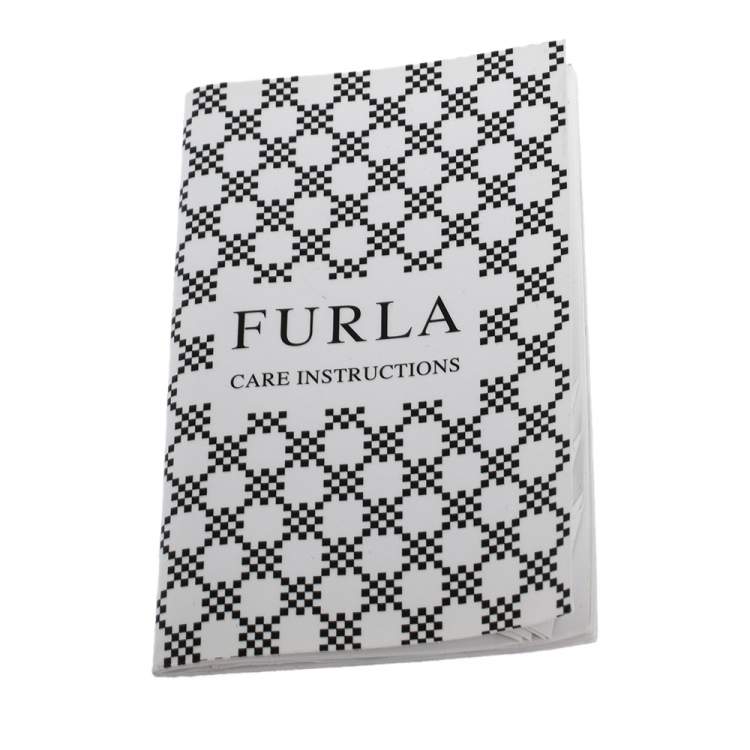 Pre Owned Furla White Leather Sally Tote