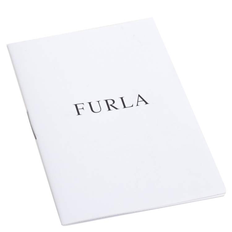Pre Owned Furla Burnt Orange Leather Zip Around Wallet